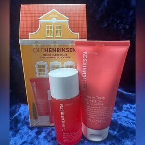 Ole Henriksen Body Care Duo - Hand Cream and Body Toning Dry Body Oil